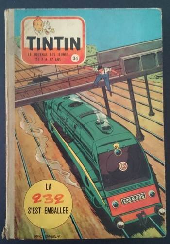 Reliure journal tintin - journal, 34