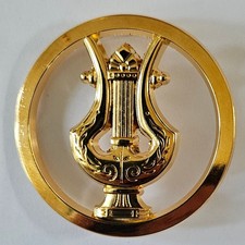 Music Gold Beret Badge