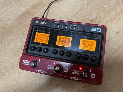 Zoom bass effects - bass, pedal