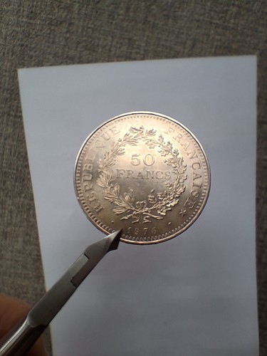 France francs hercule 1976 - france,