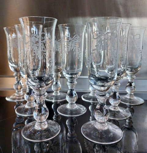 Anciens verres flutes a - anciens,