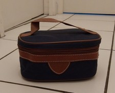 Petit vanity en toile, bleu