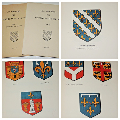 Les armoiries des communes - , de