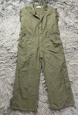 NWOT One Teaspoon Jumpsuit Sz XS Militaire Olive Short Safari Camp Overall