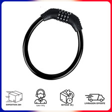 Cadenas Cable Antivol à Code