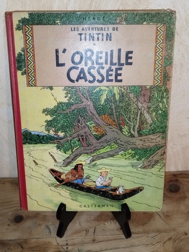 Tintin oreille cassée - l'oreille,