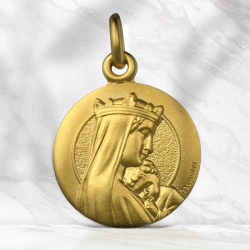 Médaille vierge - de, la