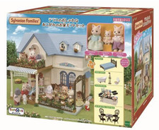 Ensemble cadeau maison de rêve élégante terrasse Sylvanian Families 3...