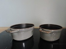 2 Mini Cocottes/ Plats à