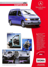 1996 MERCEDES TRUCKS / PROSPECTUS / VITO MOTORHOME SIGMA