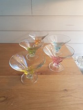 5 coupes a glaces signé france vintage 1970
