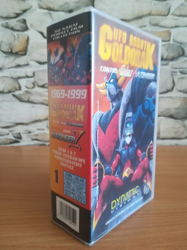 Goldorak gros boîtier vhs - -,