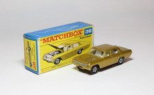 Matchbox Lesney Superfast MB 36 Opel Diplomat - RARE 'F' BOX - Silver Grille