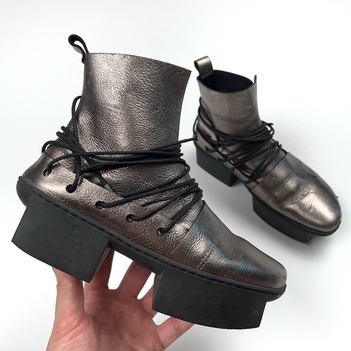 Trippen platform leather shoes - trippen,