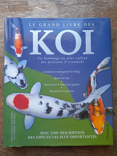 Grand livre des koï - livre,