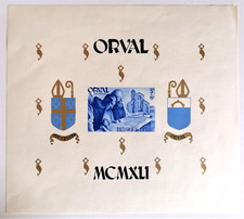 BELGIQUE 1941 - HB ORVAL-