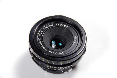 Nikon nikkor 45mm gn - nikon,