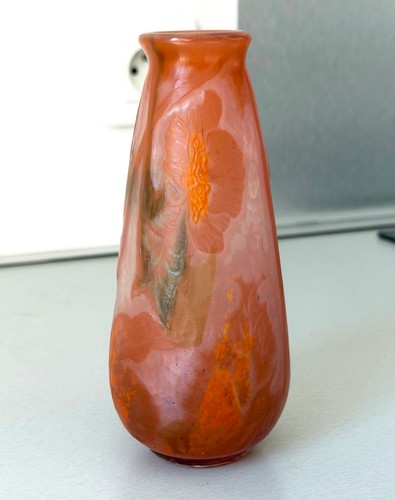 Rare vase art nouveau verre - rare, en