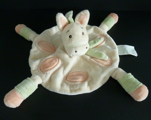 Doudou plat rond kimbaloo - doudou,