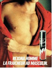 1982 ADVERTISING ADVERTISEMENT 0217 the deodorant men Rexona