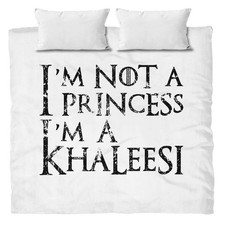Parure de lit I'm Not A Princess ... housse couette Game of Thrones 270 x 240 cm