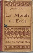 La morale à l'école, de