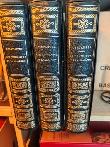 Livres reliés don quichotte - livres,