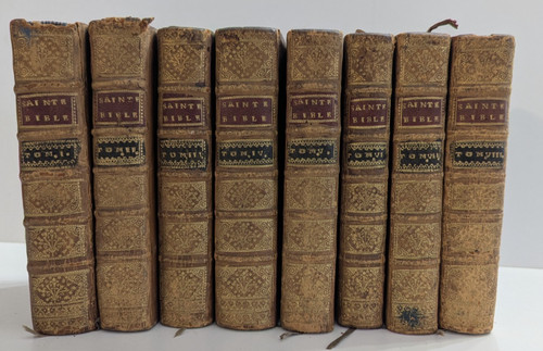 Sainte bible 1701 8 - -,