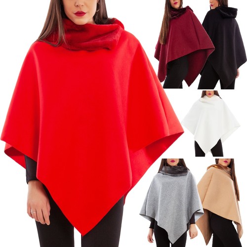 Mantelle femme poncho tissu - femme,