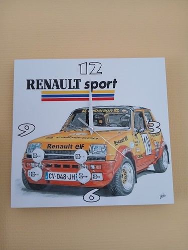 Horloge murale renault - horloge, 5