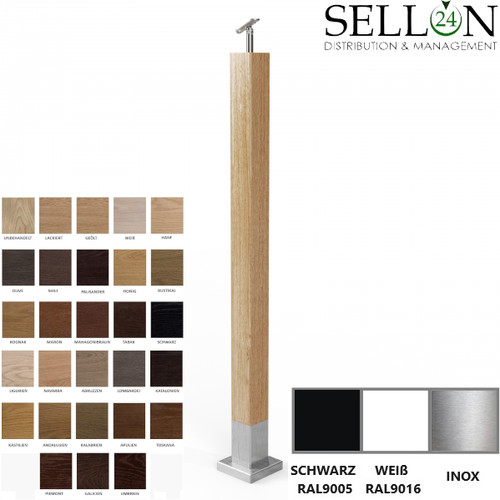Acier inox bois - acier, balustrade
