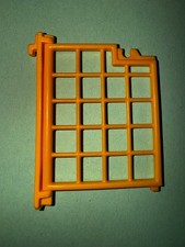 Playmobil city vétérinaire barrière portail jaune - set 4009