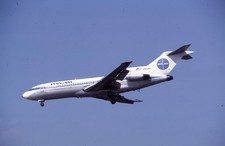 ORIGINAL 35mm Aircraft slide N323PA B727 PAN-AM LHR 1981  #8395