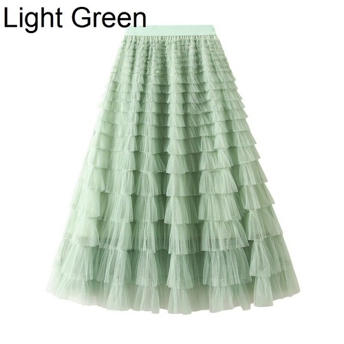 Jupe midi taille haute - jupe, en