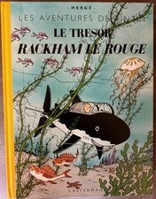 Album BD Tintin "Le trésor de