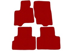 Neuf Tapis de sol pour Infiniti QX70 2014-2017, Rouge ensemble