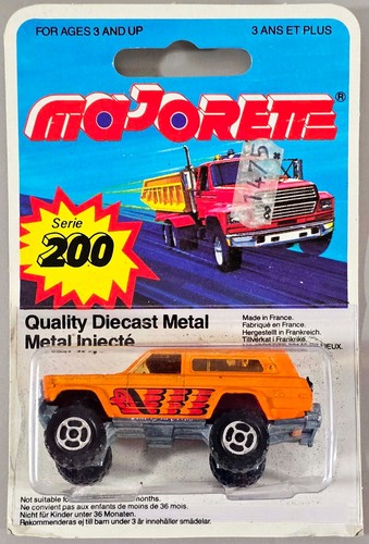Vintage majorette 236 4x4 jeep - vintage,
