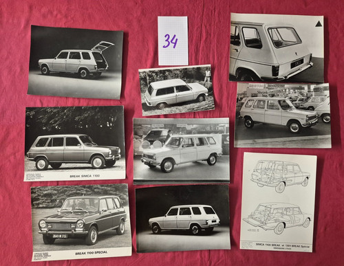 Simca 1100 toutes - /,
