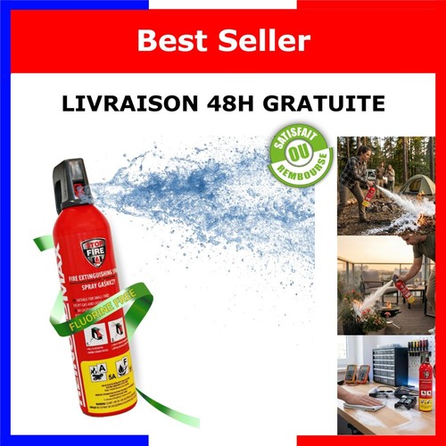 Extincteur 750ml mousse douce - extincteur,