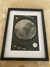 ◕ Vintage Under Glass Advertising Frame ◕ LIP Watches ◕ 40 x 30 cm ◕ 1960s ◕