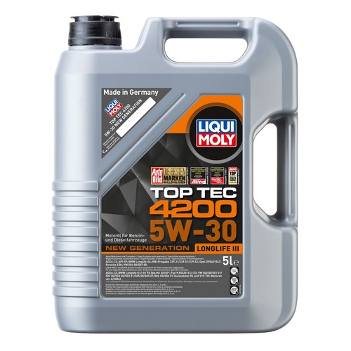Huile moteur liqui - moly, top
