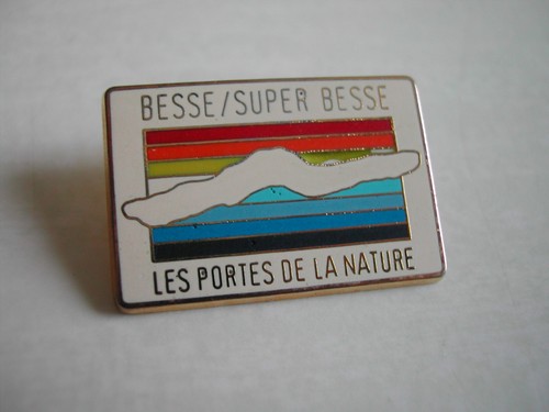 Pin montagne ski besse - pin's, /