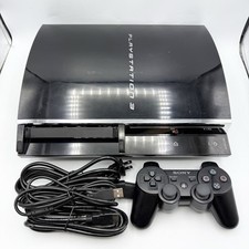 Playstation 3 Fat 60GB CECHA01 PS3 PS2 PS1 Backwards Compatible Console *READ*