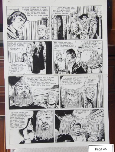 Planche originale gérald - planche,