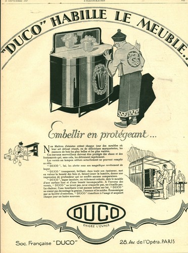 Publicité ancienne meubles