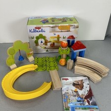 HABA Kullerbu Wooden Rolling Ball Beginner Track Set #300439 Complete