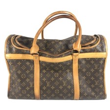Authentic Louis Vuitton Monogram Sac Chien 50 Pet Carrier Dog Carry Bag Vintage