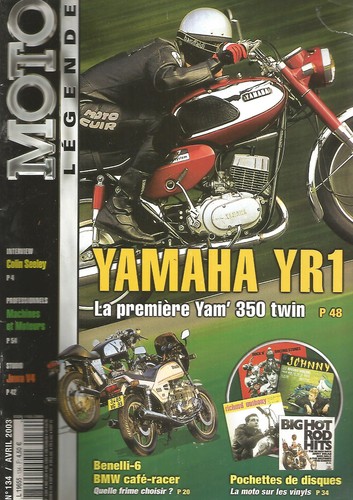 Moto legende 134 yam yr1 - legende,