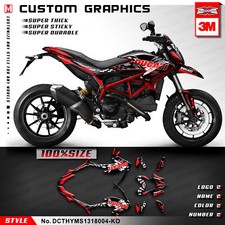 Kungfu Graphics Moto Stickers Racing Decals for Hypermotard Hyperstrada 821 939