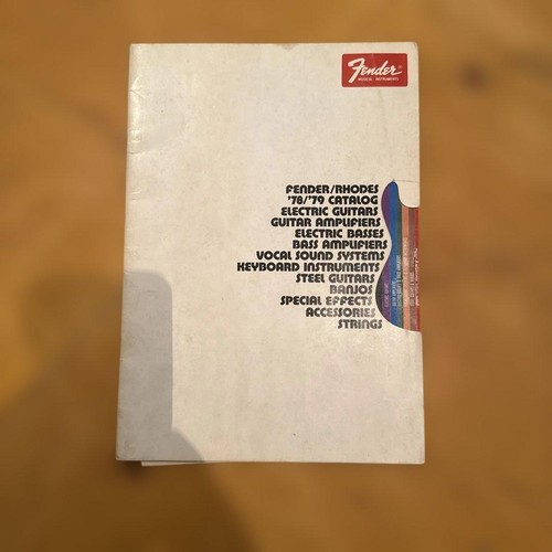 Catalogue fender guitar amp - fender,